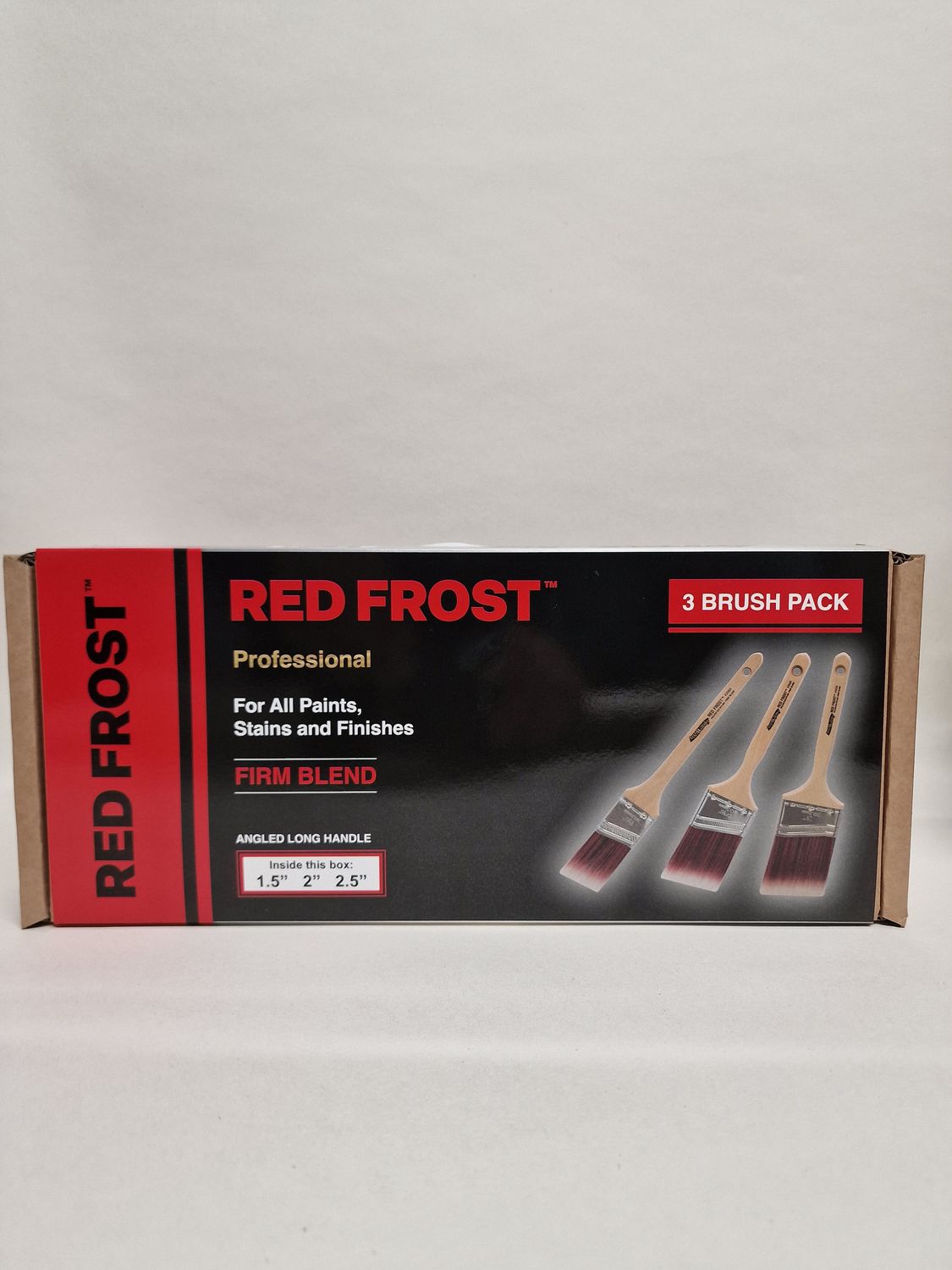 Arroworthy Red Frost Angled 3 Brush Set 1.5 Arroworthy Red Frost Angled 3 Brush Set 1.5", 2" & 2.5"