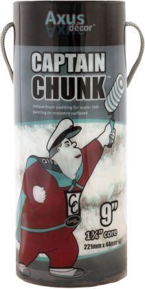 Axus Grey Immaculate Finish Roller Sleeve CAPTAIN CHUNK 9" x 1.75" core XXL Pile (click here to select pack size) Prices From