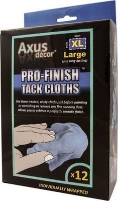 Axus Decor Pro-Finish Tack Cloth (Pack of 12)