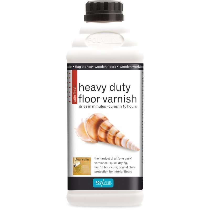 Polyvine Heavy Duty Floor Varnish Dead Flat or Satin (Click to see prices and to select finish & size) Prices From