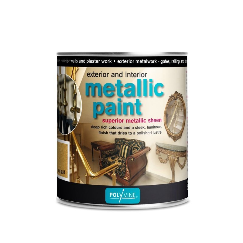 Polyvine Metallic Paint (Click to see prices and to select colour & size) Prices From