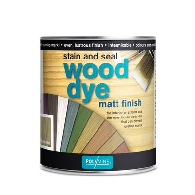 Polyvine Wood Dye 500ml (Click to select colour)