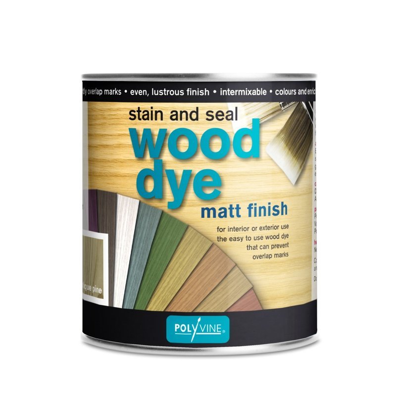 Polyvine Wood Dye 500ml (Click to select colour)