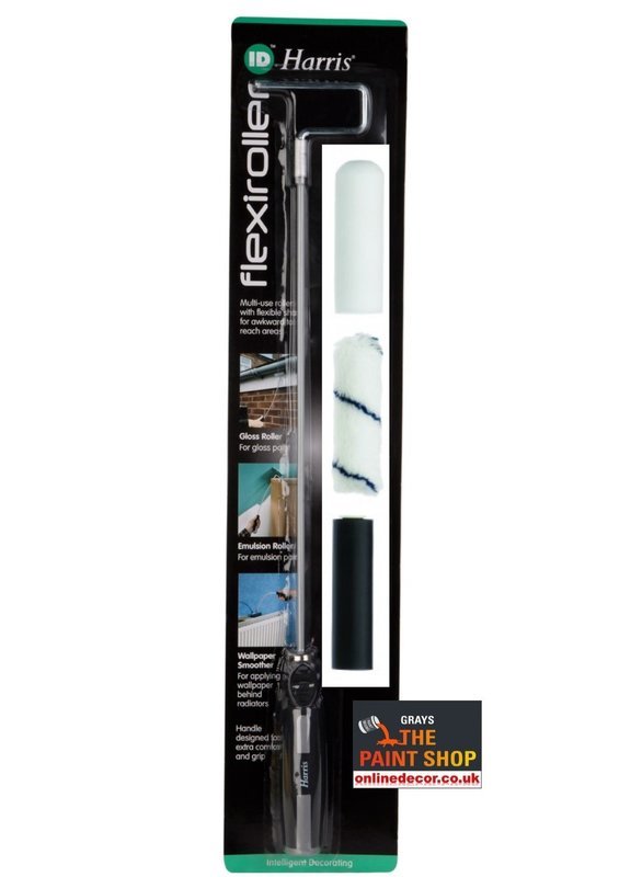 Harris ID Flexiroller 4" Rad Roller Frame with 3 different sleeves