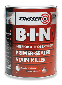 Zinsser Bin Primer 500ml  to 5L click here to select size) Prices From