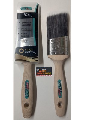 Axus Mage Cutter Onyx Series Oval Angled Brush 1" to 3" (click here to select size) Prices From