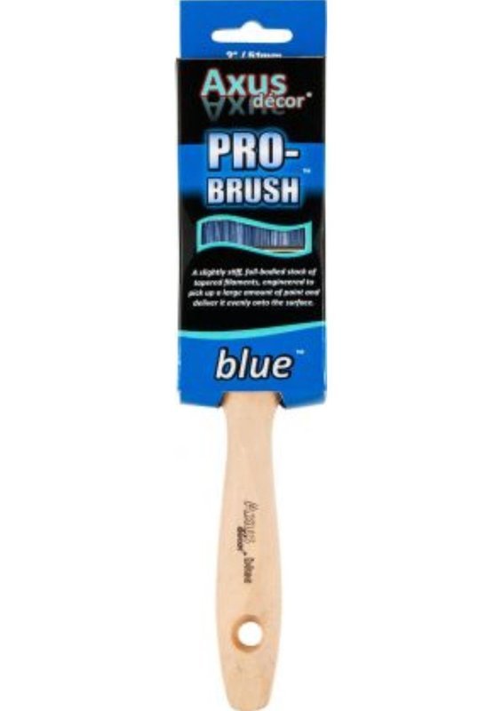 AXUS Decor Blue Pro-Brush  0.5" to 3" (click here to select size) Prices From