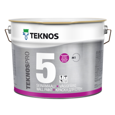 Teknos Pro 5 Flat Matt 2.7L & 9L (click here to select size) Prices From