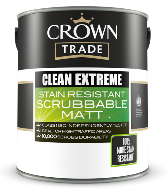 Crown Trade Clean Extreme Matt MIXED COLOUR - 2.5L