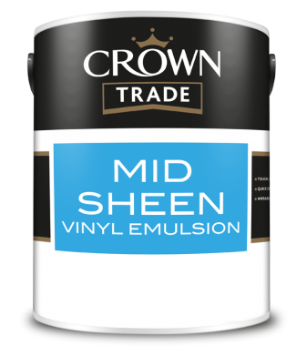 Crown Trade Mid Sheen MIXED COLOUR - 2.5L