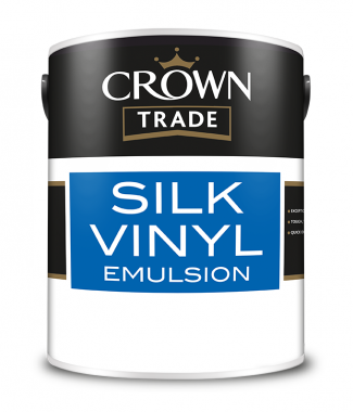 Crown Trade Vinyl Silk White - 2.5L