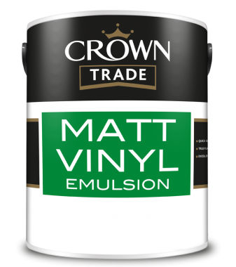 Crown Trade Vinyl Matt White - 2.5L