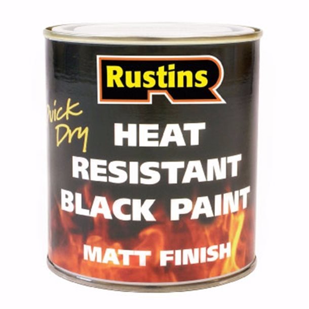 Rustins Quick Dry Heat Resistant Black 250ml or 500ml - Click here to select size - Price from