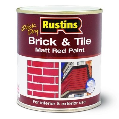 Rustins Quick Dry Brick & Tile Matt Red 500ml