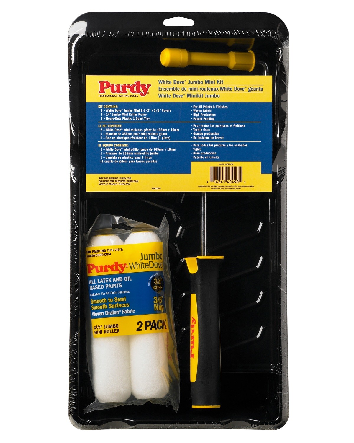 Purdy White Dove Jumbo Mini Set - 4.5 or 6.5" (click here to select pack size) Prices From