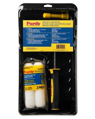 Purdy White Dove Jumbo Mini Set - 4.5 or 6.5" (click here to select pack size) Prices From