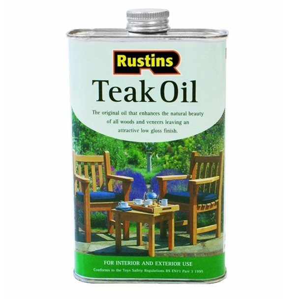 Rustins Teak Oil  250ml to 5L, click here to select size and see Prices, From