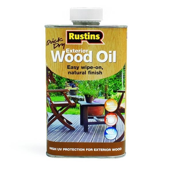 Rustins Quick Dry Exterior Wood Oil 1L