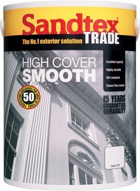 Sandtex Trade High Cover smooth MIXED COLOUR - 5L  Please call with your requirements and for prices