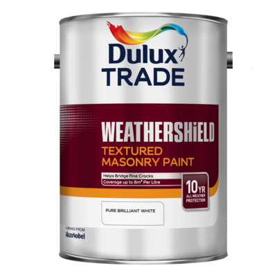 Dulux Trade Weathershield Textured Masonry Paint MIXED COLOUR - 5L Please call with your requirements and for prices
