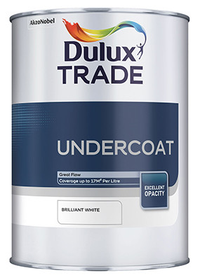 Dulux Trade Undercoat White - 1L, 2.5, & 5L