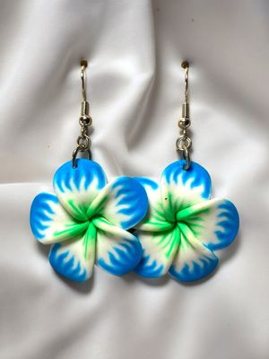 Flower Charm Earrings