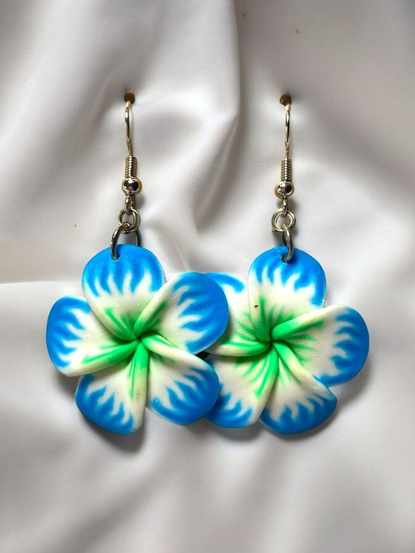 Flower Charm Earrings