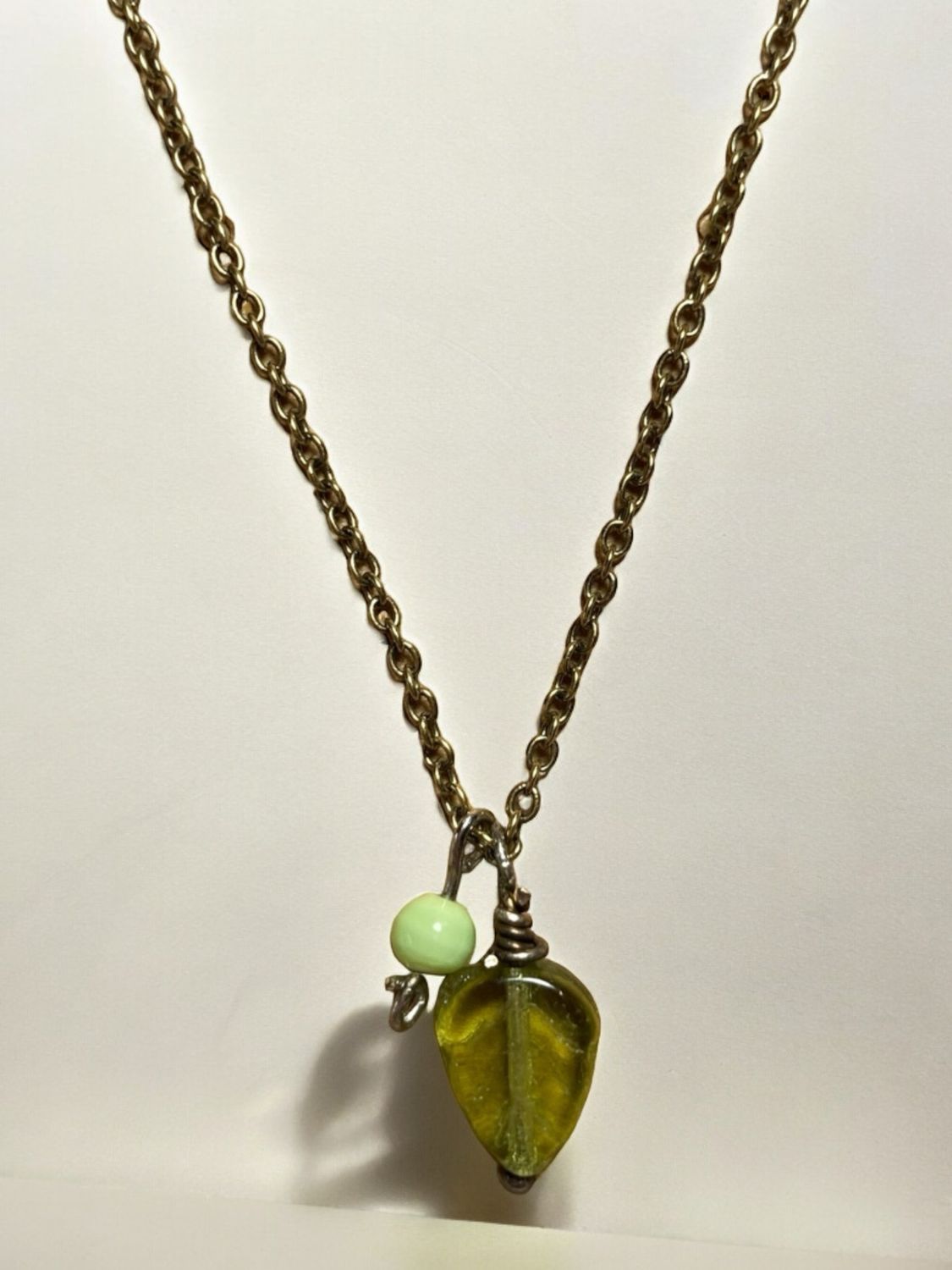 Leaf Charm Necklace