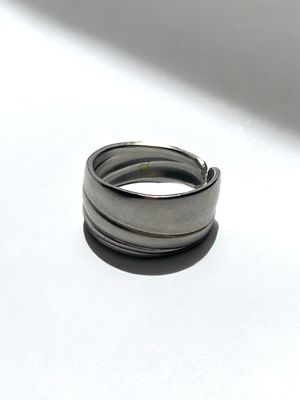 Simple Wave Spoon Ring