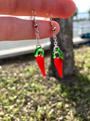 Spicy Chili Pepper Earrings