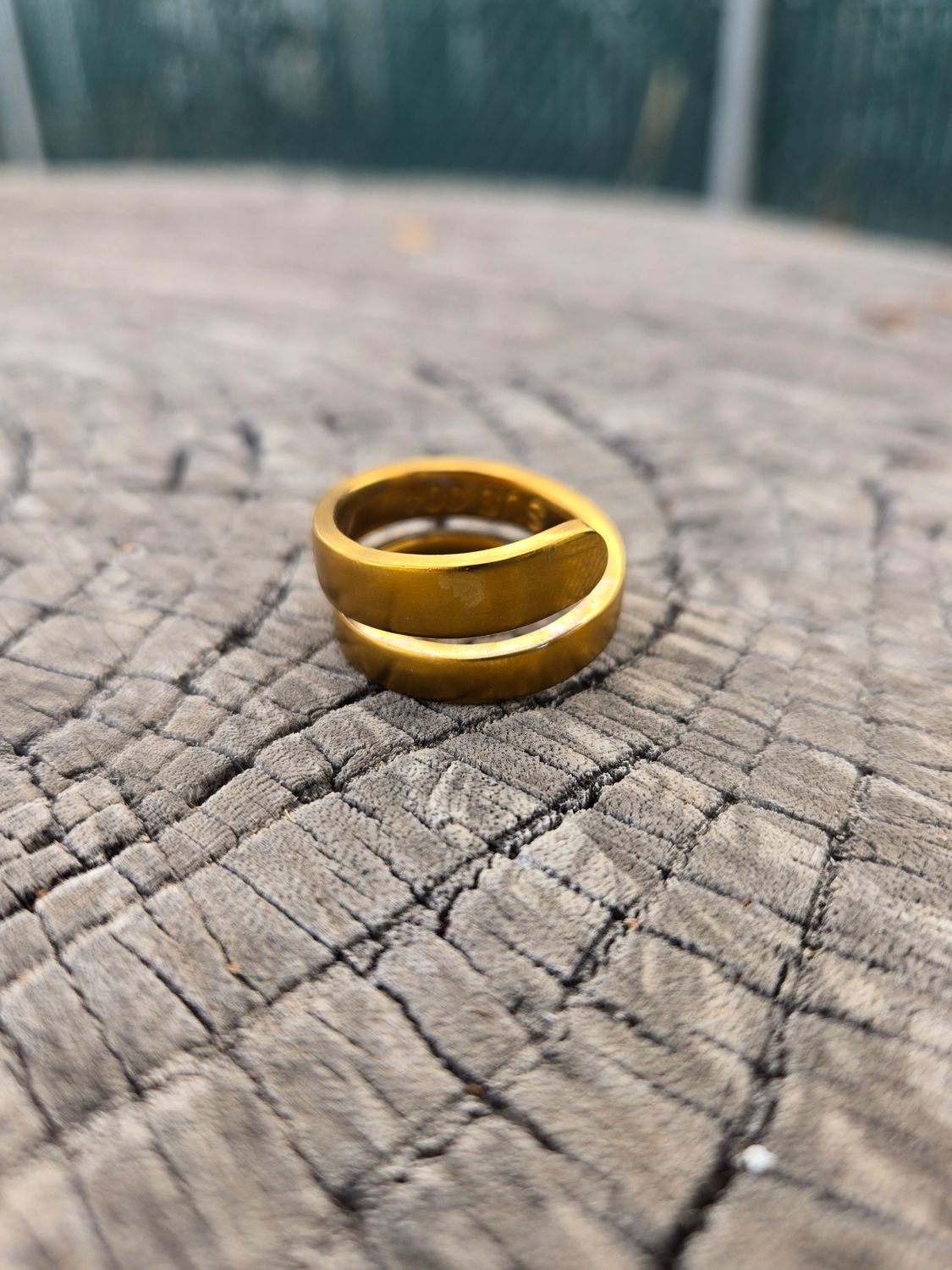 Gold Wraparound Size 8