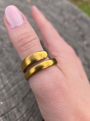 Gold Wraparound Size 11