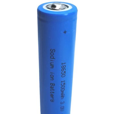 18650 1300mAh button top X100+ colour light blue