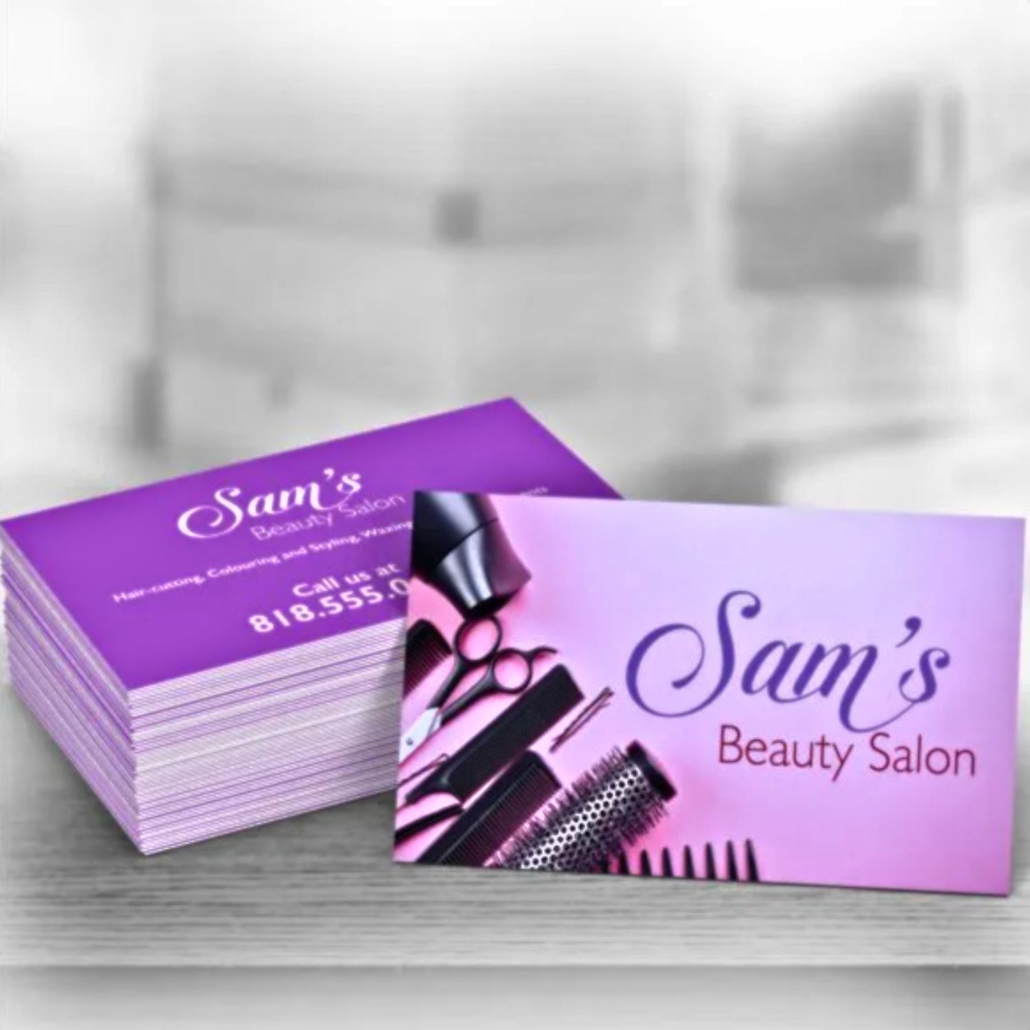 Linen Uncoated Business Cards