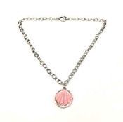 Queen Conch/SS Clam in Circle &quot;Bahamas&quot; Anklet