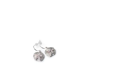 Dune Natural Sand Dollar Earring