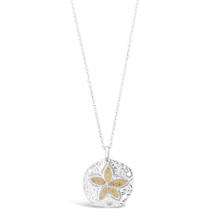 Dune SS Natural Sand Dollar Necklace