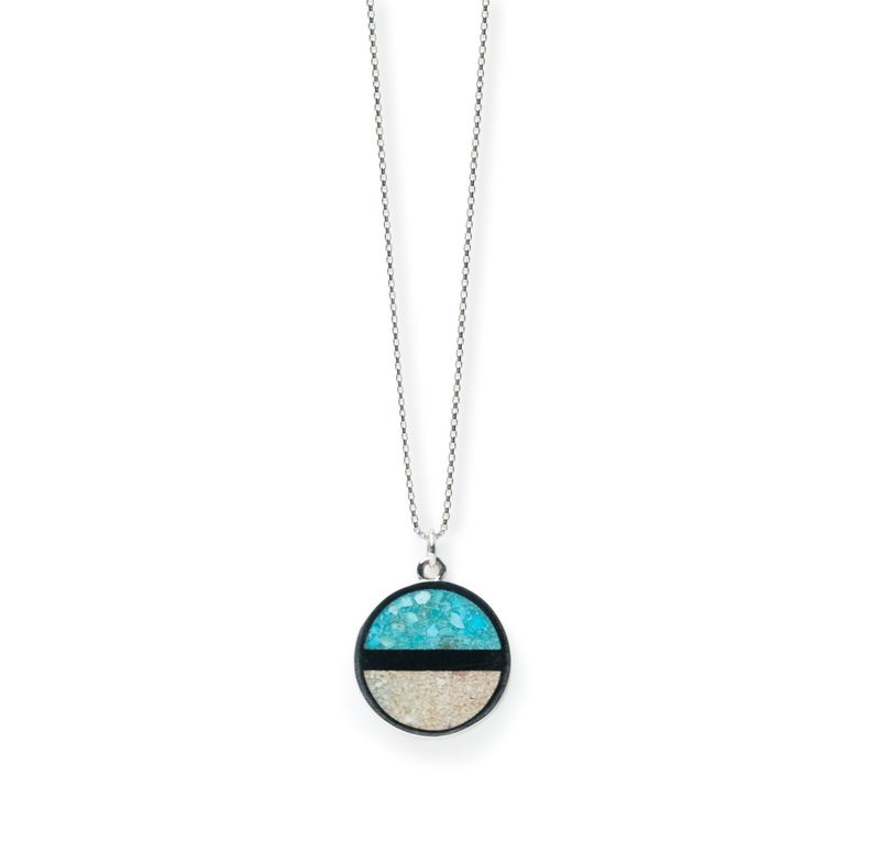 Dune Horizon Necklace SS Chain 18&quot;