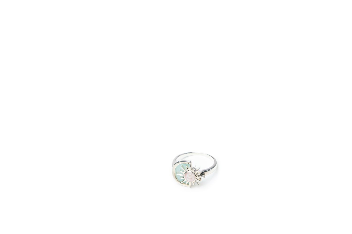 Dune Sun Splash Ring with Conch Shell Size 7