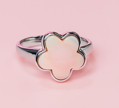 Queen Conch/SS Clover Ring