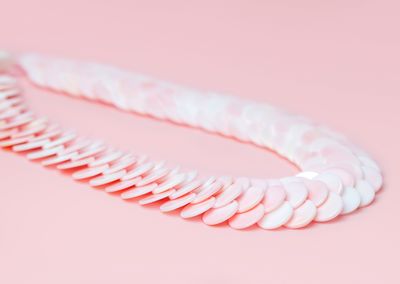 Queen Conch Snake Scale Necklace