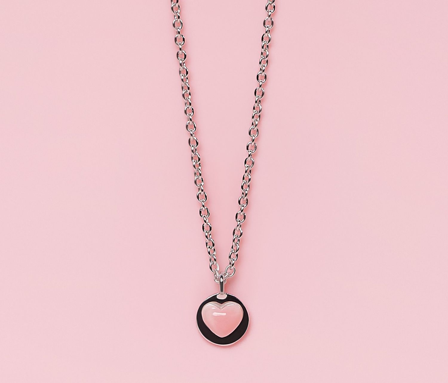 Queen Conch/SS Small Heart Anklet