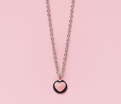 Queen Conch/SS Small Heart Anklet