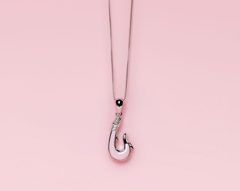 Queen Conch/SS Hook Necklace
