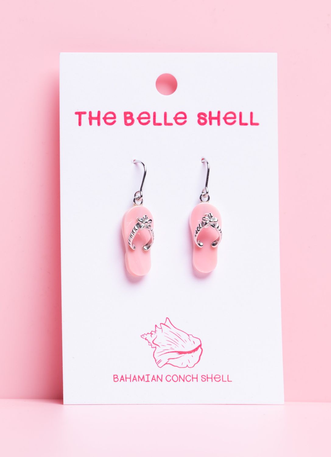 Queen Conch/SS Flip Flop Earring