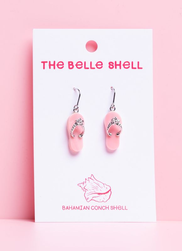 Queen Conch/SS Flip Flop Earring