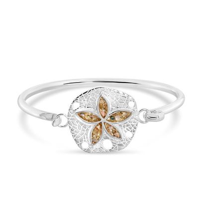 Dune Natural Sand Dollar Bracelet with Sand from PI