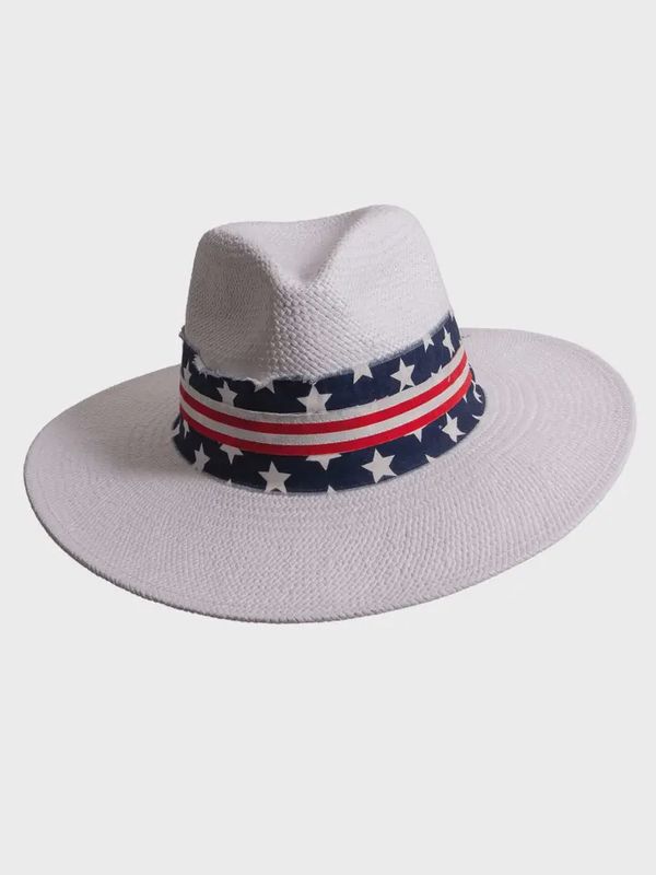 American Hat Makers &quot;The Knox&quot; Straw
