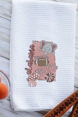 Alabama Waffle Kitchen Towel