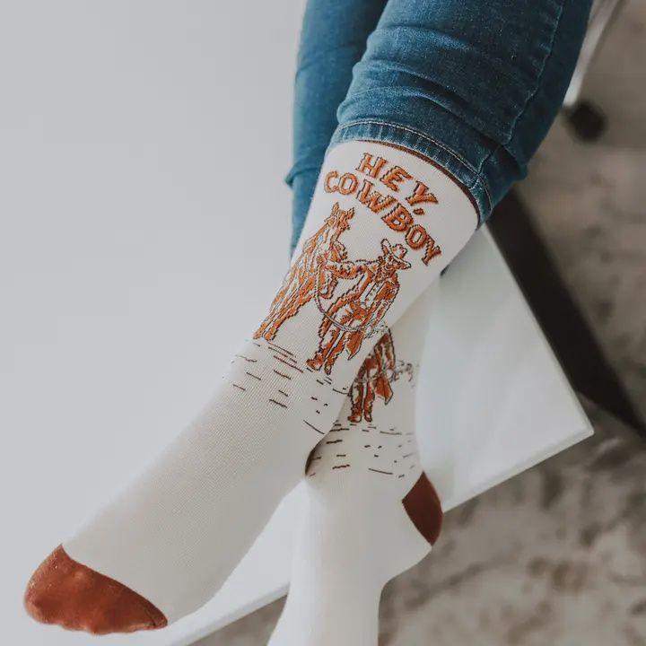 Hey Cowboy Unisex Socks